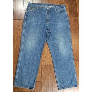 Cinch Jeans Men's Blue Loose Fit Olive Label Medium Wash Denim Jeans Sz‎ 42x30